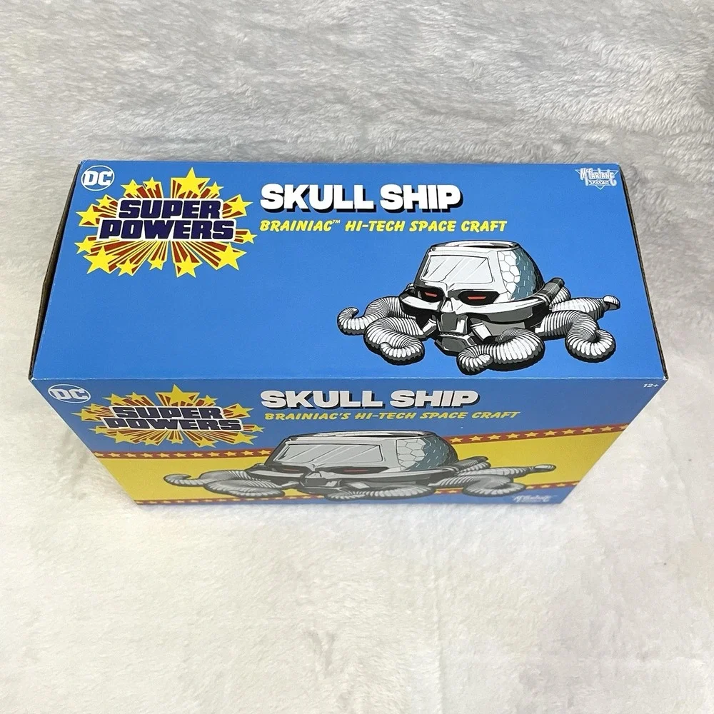NEW McFarlane Toys -‎ DC Super Powers Skull Ship, Brainiac's Hi-Tech Space Craft